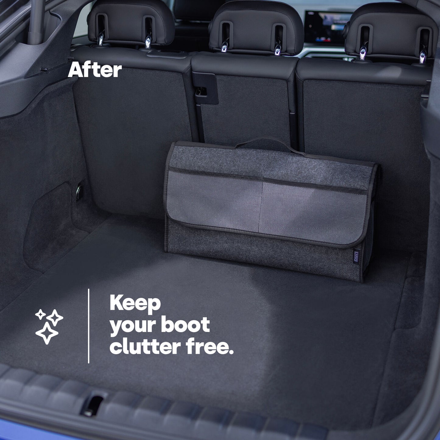 Portable Car Storage Box Foldable Car Trunk Storage Bag Storage Organizer Bag UK