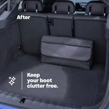Portable Car Storage Box Foldable Car Trunk Storage Bag Storage Organizer Bag UK