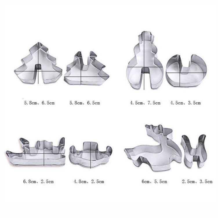 Baking Tools Stainless Steel Biscuit Mold