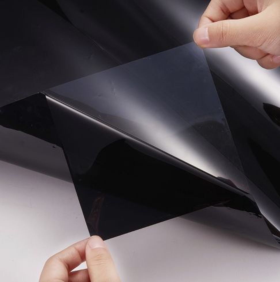 CAR WINDOW TINT FILM KIT TINTING SUPER DARK BLACK LIMO  75CM X 6M UK