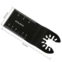 52PCS Oscillating Multi Tool Blade Saw Blades Wood Metal Cutter For  Fein