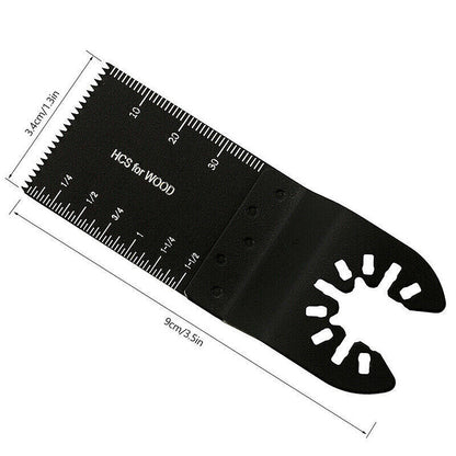 52PCS Oscillating Multi Tool Blade Saw Blades Wood Metal Cutter For  Fein