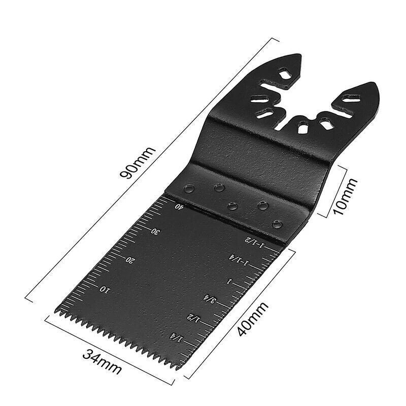 52PCS Oscillating Multi Tool Blade Saw Blades Wood Metal Cutter For  Fein