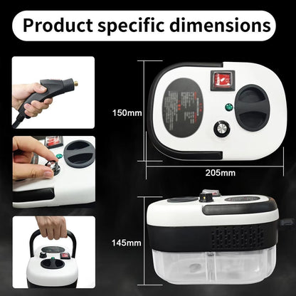 Handheld High Temp Steam Cleaner High Pressure Household Cleaning Machines 2500W