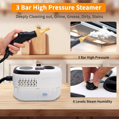 Handheld High Temp Steam Cleaner High Pressure Household Cleaning Machines 2500W
