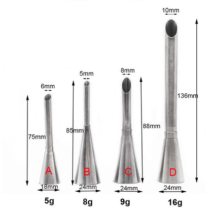 Pointy Mouth Cream Puffs Baking Set 4PCS Baking Tools