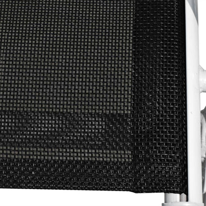 3-piece bistro set, steel, black