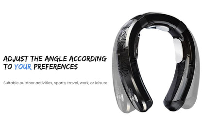 Halter Cooling Fan USB Charging Portable Leafless