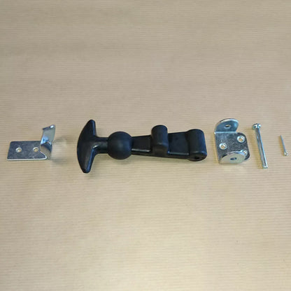 Rubber Bonnet Fastener 120mm Door Bonnet Catch Strap Rally Horsebox Trailer HGV.