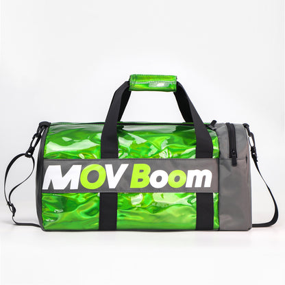 Sports Training Yoga Bag Laser Pu Leather Gym Bag