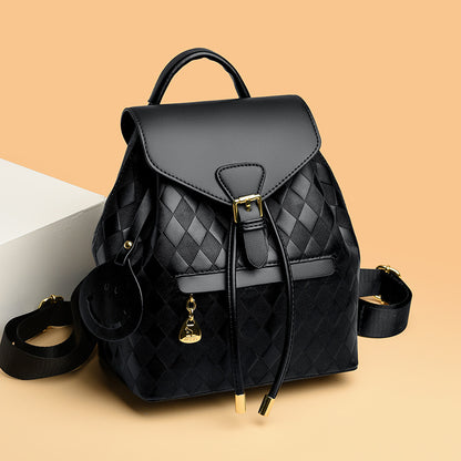 Female Backpack Casual Multifunction Women Leather Backpack Shoulder School Travel Back Pack