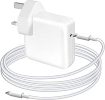 87W USB C Type C Fast Charger Power Adapter Compatible With Book Pro Uk Plug