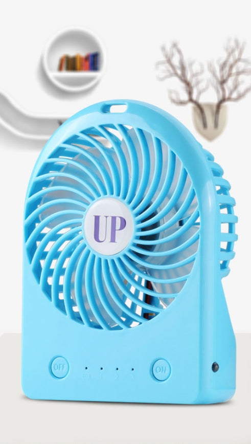 Usb charging small fan student dormitory mini mute outdoor portable handheld desktop baby carriage clip fan