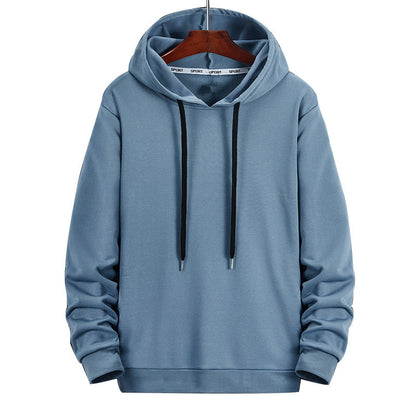 Street Solid Color Hooded Jacket Baseball Uniform