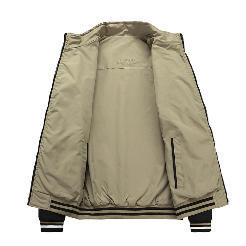 Fashion Urban Youth Leisure Simple Coat Male