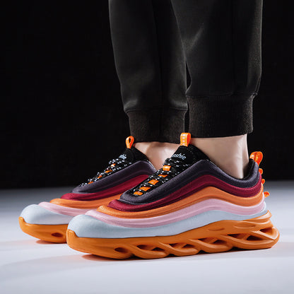 Colorful sports running shoes casual shoes
