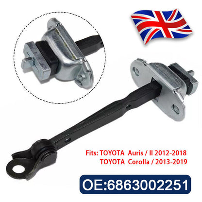 Rear Door Hinge Stop Check Strap Limitery Right Left Fits   Auris II 12-18