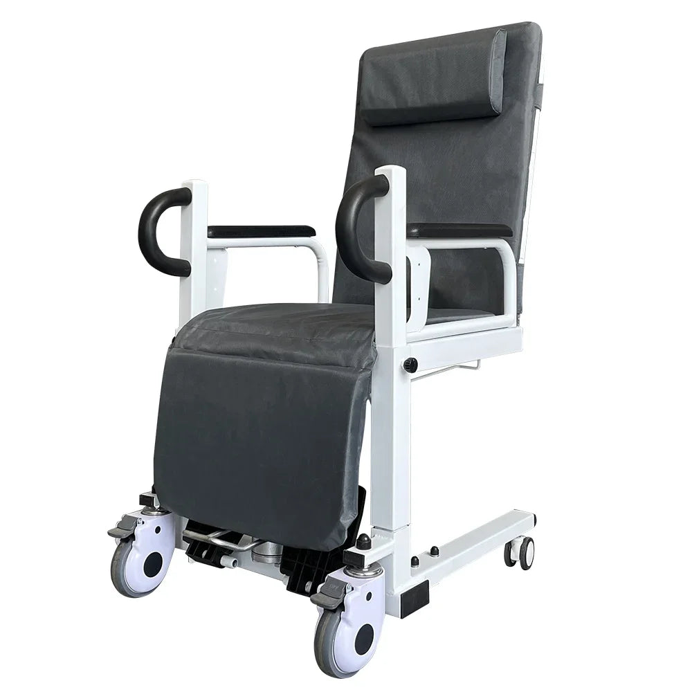 Easy operate Electric Patient lift transfer chair Wheelchair Disabled Elderly moving chair