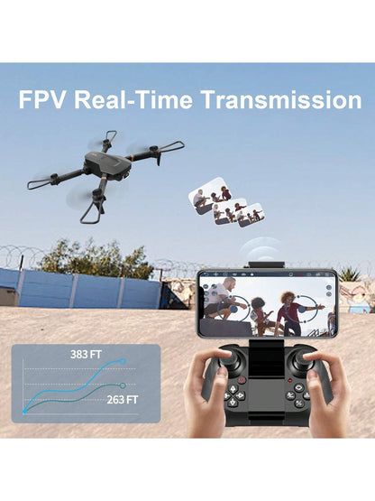 UK 4DRC V4 Foldable Mini Drone With Camera 4K 1080P HD Drone ,3 Batteries,Drones For Adults Kids,Remote-controlled Quadcopter,Logistics Is Randomly Sent By Evri,Royal Mail,Amazon Logistics,