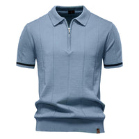Fashion New Men's Business Casual Short Sleeve