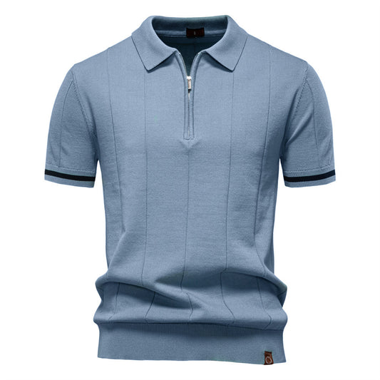 Fashion New Men's Business Casual Short Sleeve