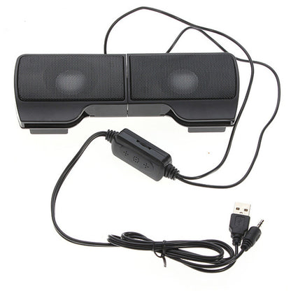 Clip-on Desktop Portable Mini USB Speaker