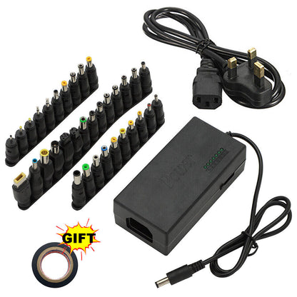 96W 34 Sizes Heads Adapter Universal AC DC Power Supply Charger Multi Laptop PC