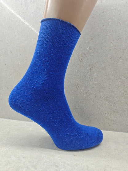 6  12  24 Pairs Womens Colorful Soft Rubber Sole Socks Comfy