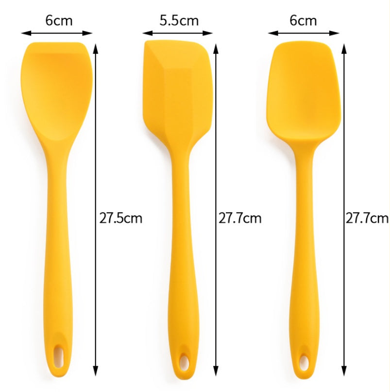 Baking tools high temperature resistant silicone spatula