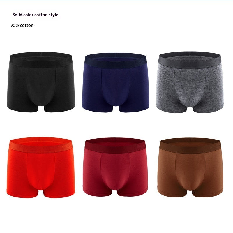 Men's Cotton Large-Size Summer Underwear