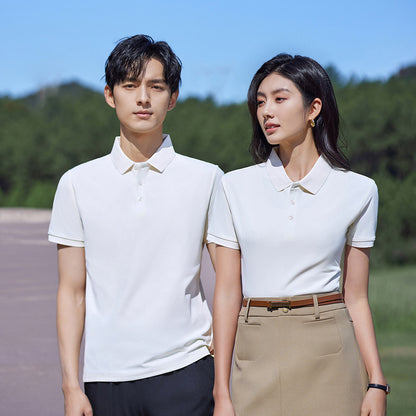 Summer Short-sleeved Polo Shirt Lapel