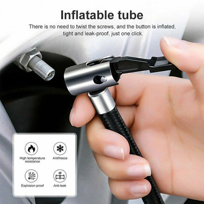 Electric Corded 12V 150PSI Car Tyre Inflator  Portable Air Compressor