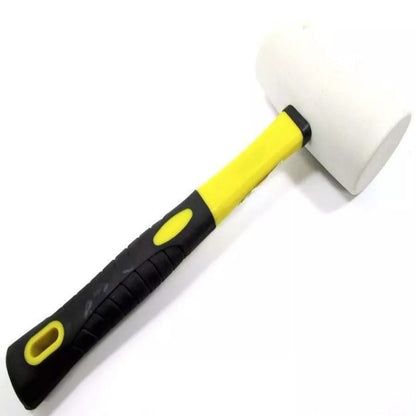 32oz LARGE White Rubber Mallet Hammer MARK FREE Handle UPVC Window Glazing Panel