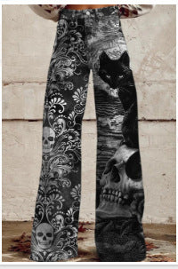 Hot Selling Plus Size Women's Casual Pants Thin Imitation Jeans