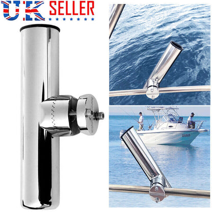 19-25mm Fishing Rod Holder Stainless Steel Rail Mount Rail For Marine Boat