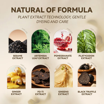 Optional Plant-extract Hair Dye
