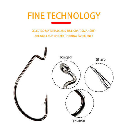 160pcs Carp Fishing Tackle Accessories Kit Lead Clips Carp Swivels Hooks Beads