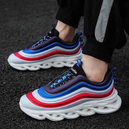 Colorful sports running shoes casual shoes