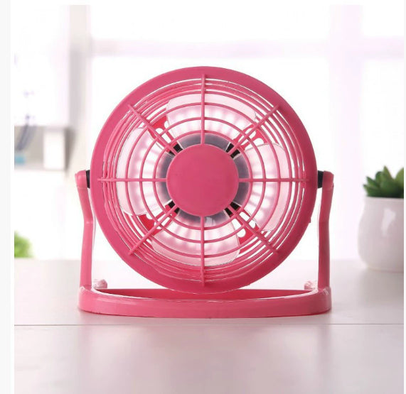 New Mini Portable Super Mute USB Fan Desk Cooling Laptop Notebook PC Fan Cooler Drop Shipping