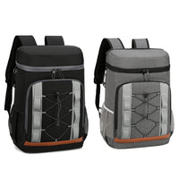 Grey-Black Options 1Pc Cooler Backpack 36 Can Leakproof Insulated Cooler Backpack With 25L 6.6Gal For Picnic Camping Beach Hiking Fishing Travel