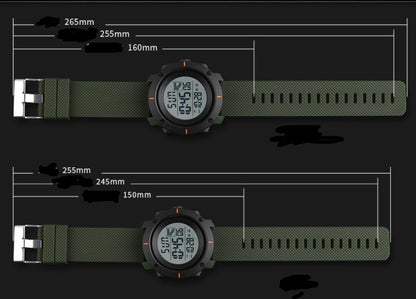 Best selling explosions outdoor men's watch multi-function sports big dial male student table