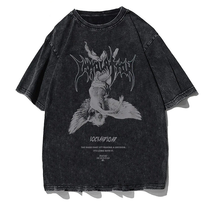 Devil Tarot Debiruman Devilman Crybaby Men's T-shirt Japan An