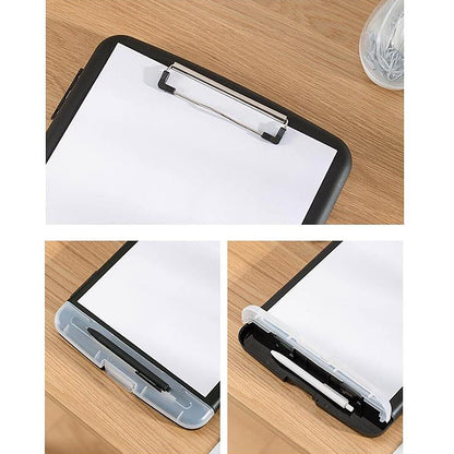 Clipboard With Storage Case Plastic A4 Clipboard Storage Box For School&office