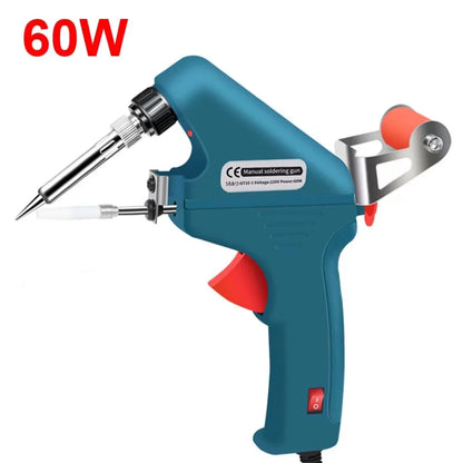 Soldering Iron Gun Welder Equipment Kit Internal Heating Welding Machine Hand-held EU 220V Electric 60W Automatic Tin Feeding