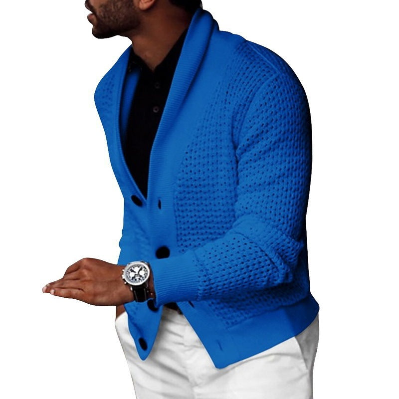 Men's cardigan sweater