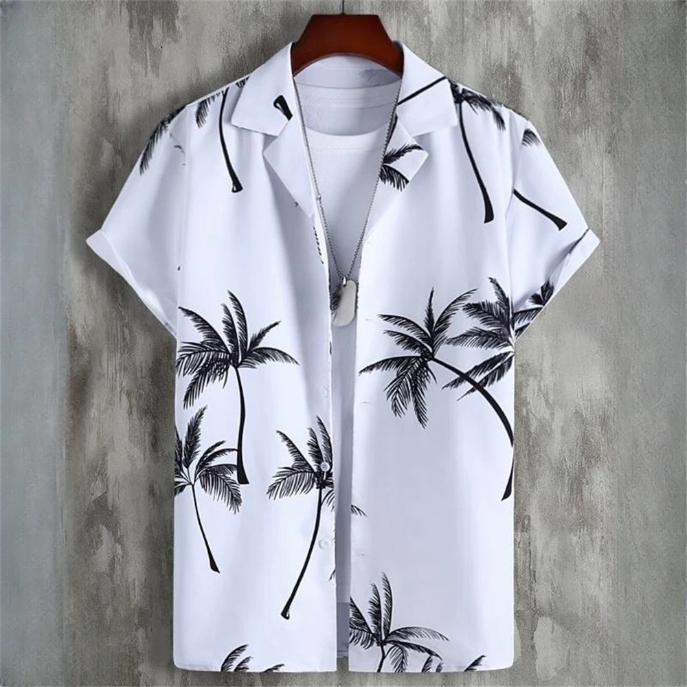 Men's 3D Digital Stitching Printing Shirt