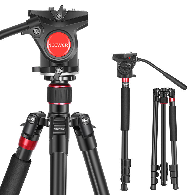 Hydraulic PTZ Tripod N555 Aluminum Alloy