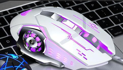 Mechanical game wired mouse