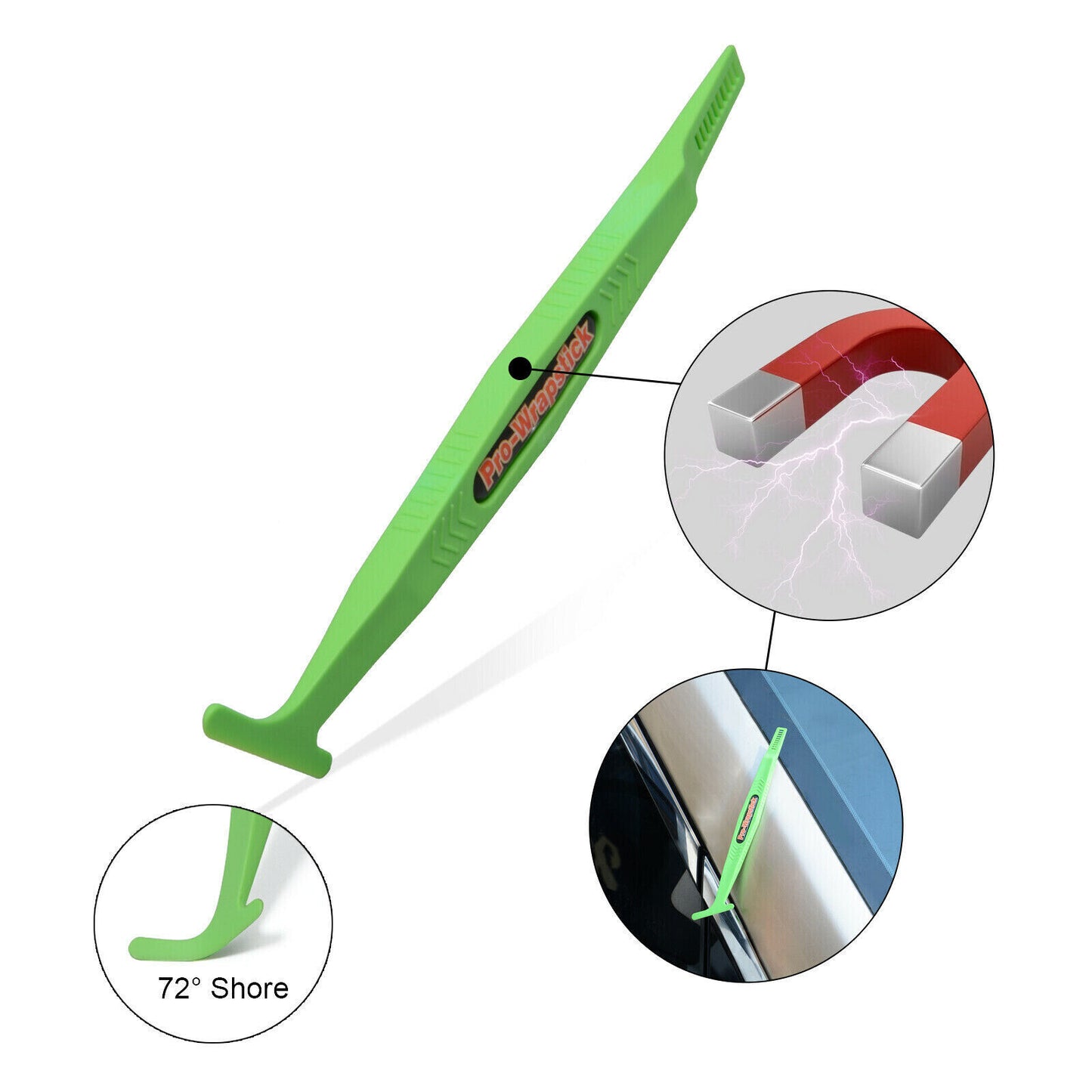 7pcs Car Film Tools Edge Rubber Scraper Window Kit Tint Film Installation Tools