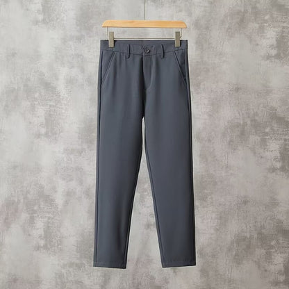 Comfort And Casual Men's Slim-fit Straight Trousers